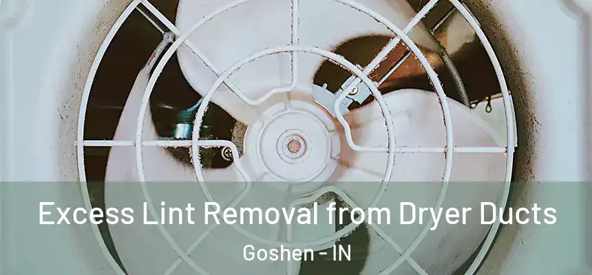  Excess Lint Removal from Dryer Ducts Goshen - IN